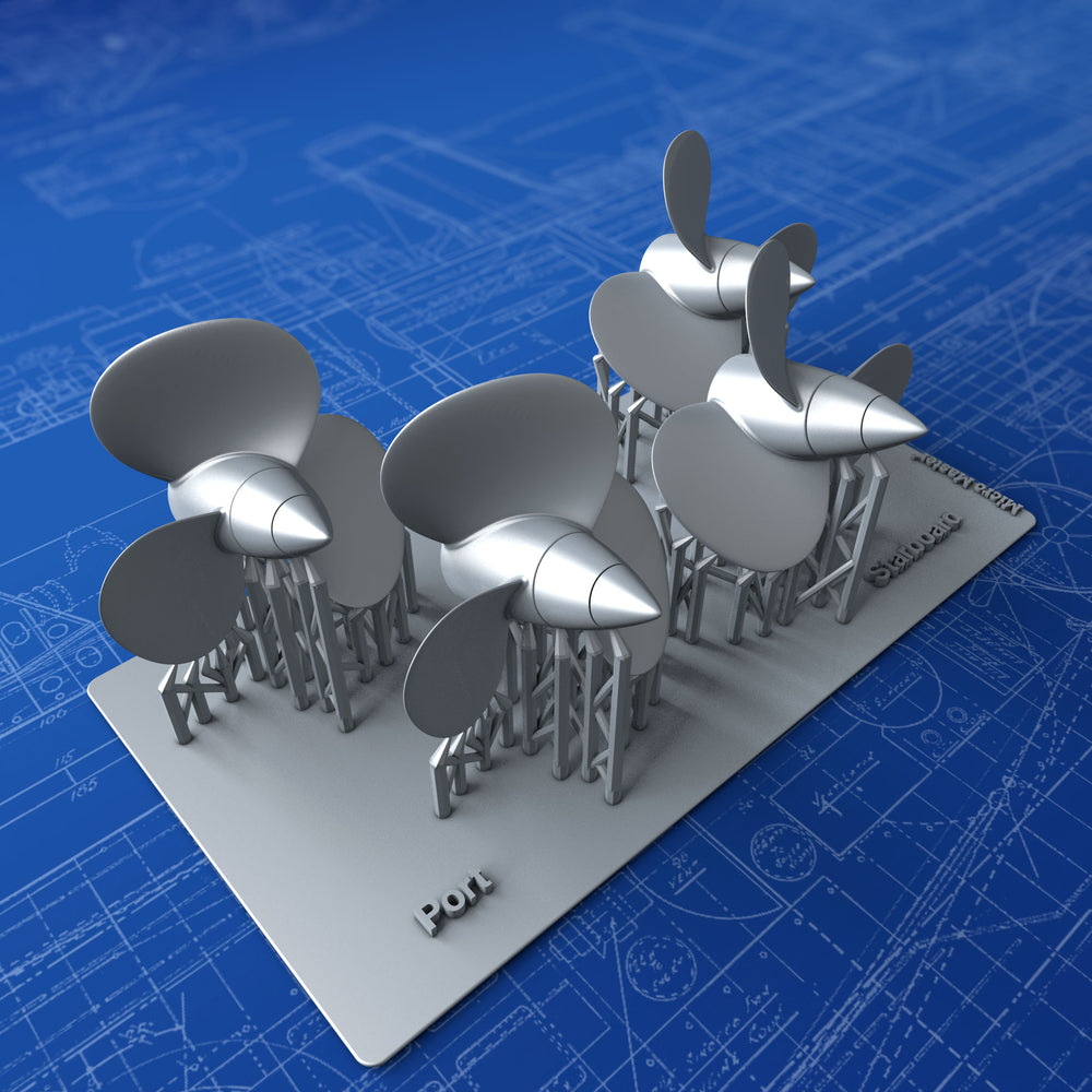 1/200 Royal Navy Admiral Class (HMS Hood) Propellers x4