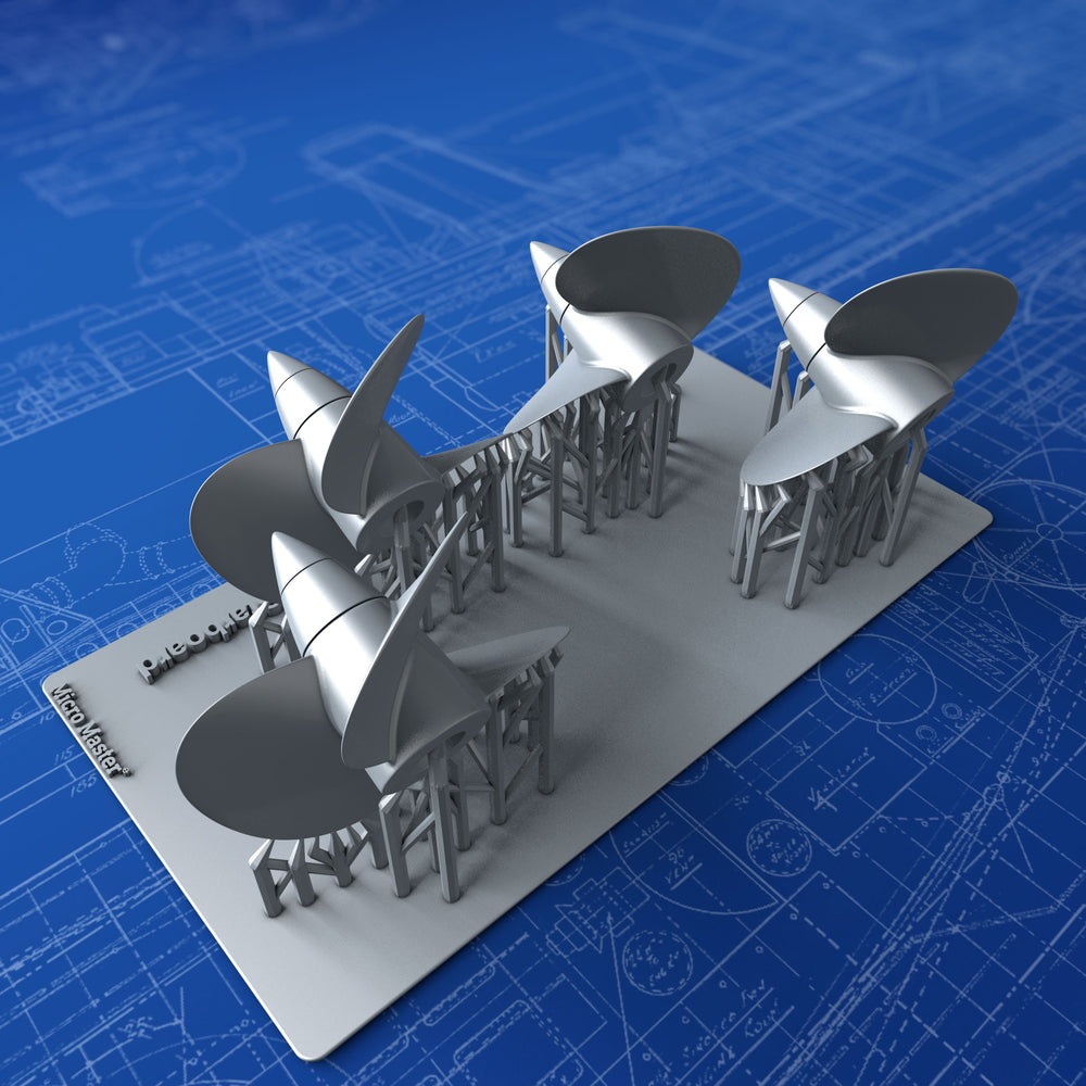 1/200 Royal Navy Admiral Class (HMS Hood) Propellers x4