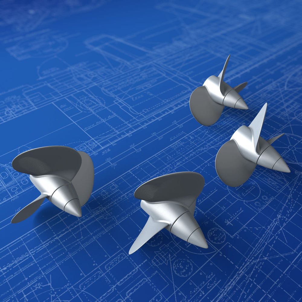 1/200 Royal Navy Admiral Class (HMS Hood) Propellers x4