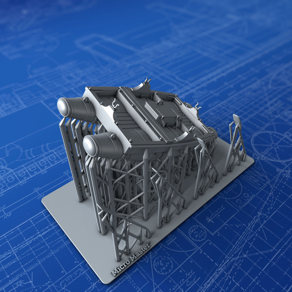 1/72 Royal Navy 10ft Working Dinghy Balsa Raft