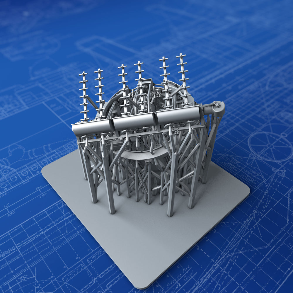 1/200 Royal Navy Rangefinder Director MKV** (Type 285 Mod 3)