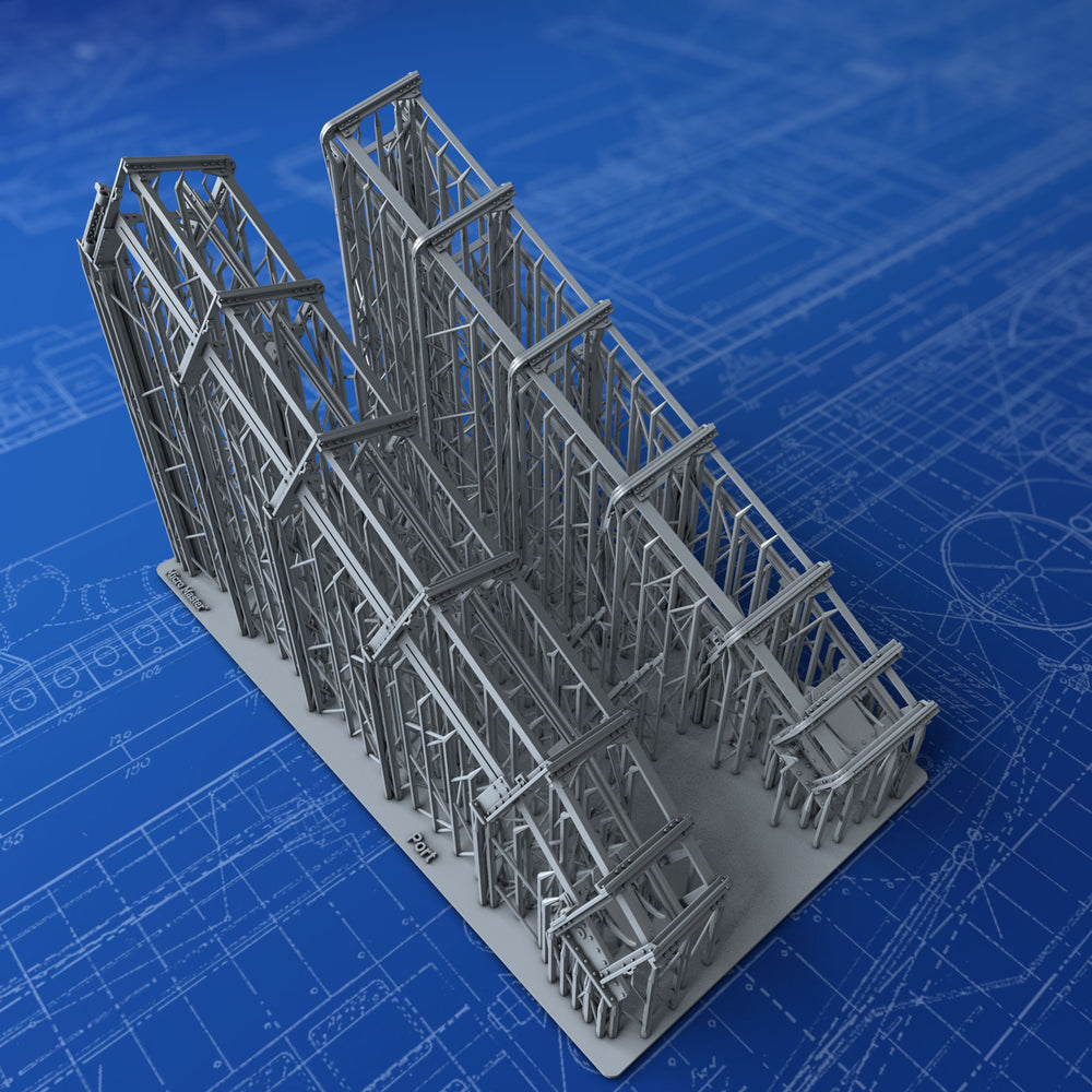 1/72 Royal Navy Depth Charge Rails MKI x2 (15 Charge Version)