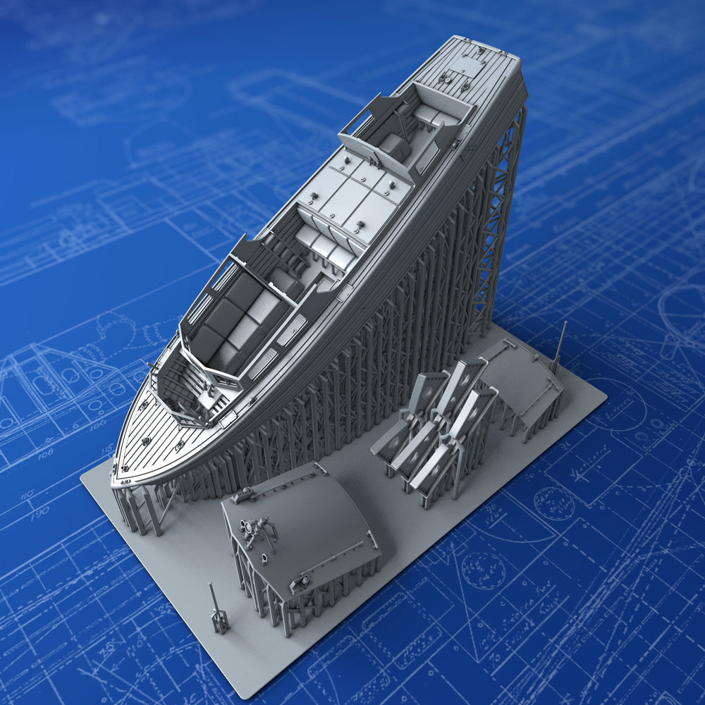 1/96 Royal Navy 35ft Fast Motor Boat