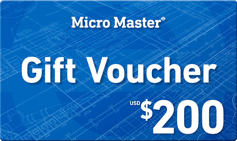Micro Master Gift Vouchers