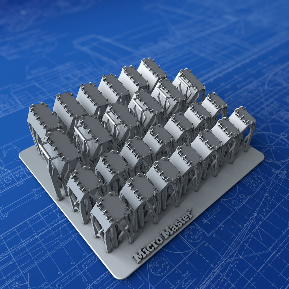 1/350 Royal Navy 2-pdr Pom Pom Ready Use Lockers x26 (3 Types)