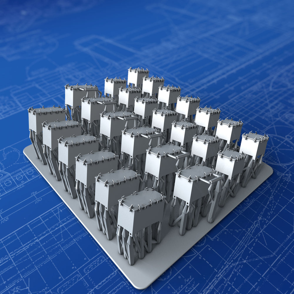 1/350 Royal Navy 2-pdr Pom Pom Ready Use Lockers x26 (3 Types)