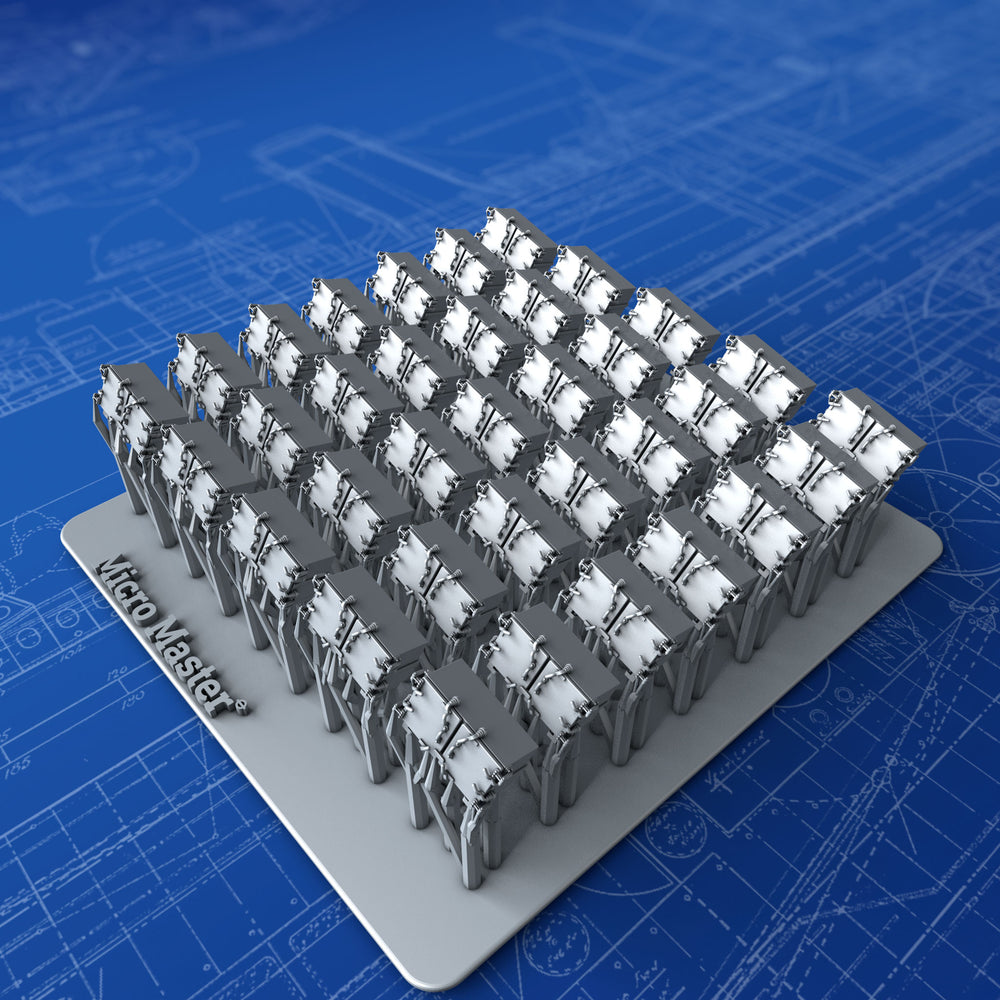 1/350 Royal Navy 40mm Bofors Ready Use Lockers x35