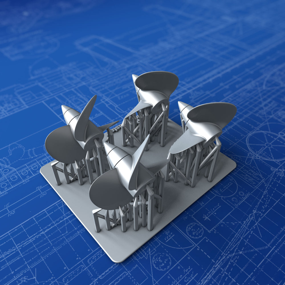 1/350 Royal Navy Admiral Class (HMS Hood) Propellers x4