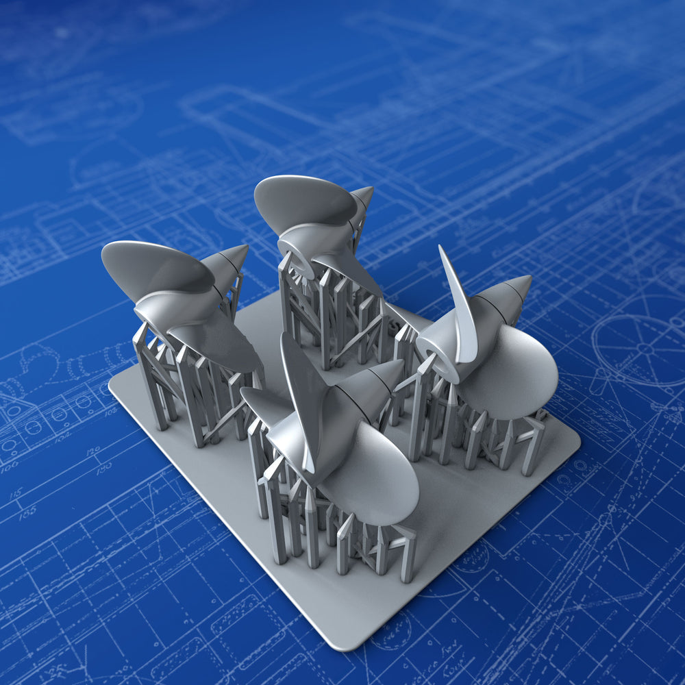 1/350 Royal Navy Admiral Class (HMS Hood) Propellers x4