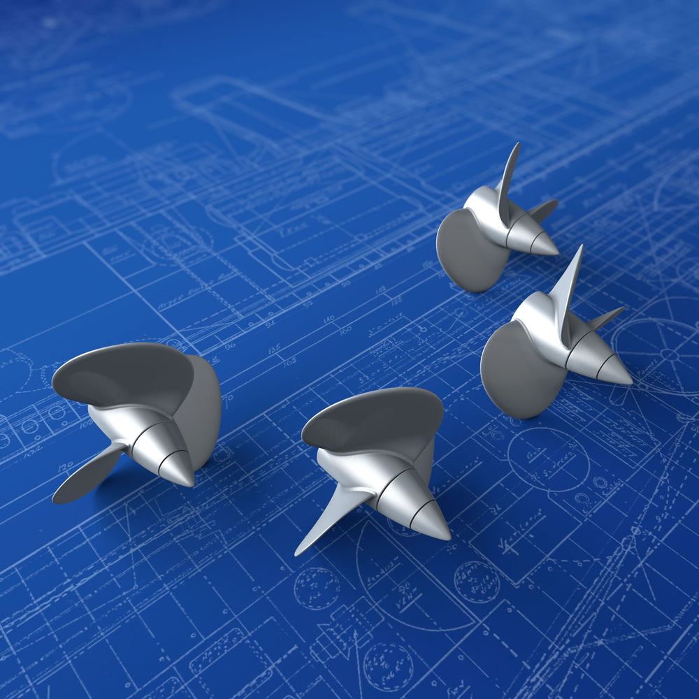 1/350 Royal Navy Admiral Class (HMS Hood) Propellers x4