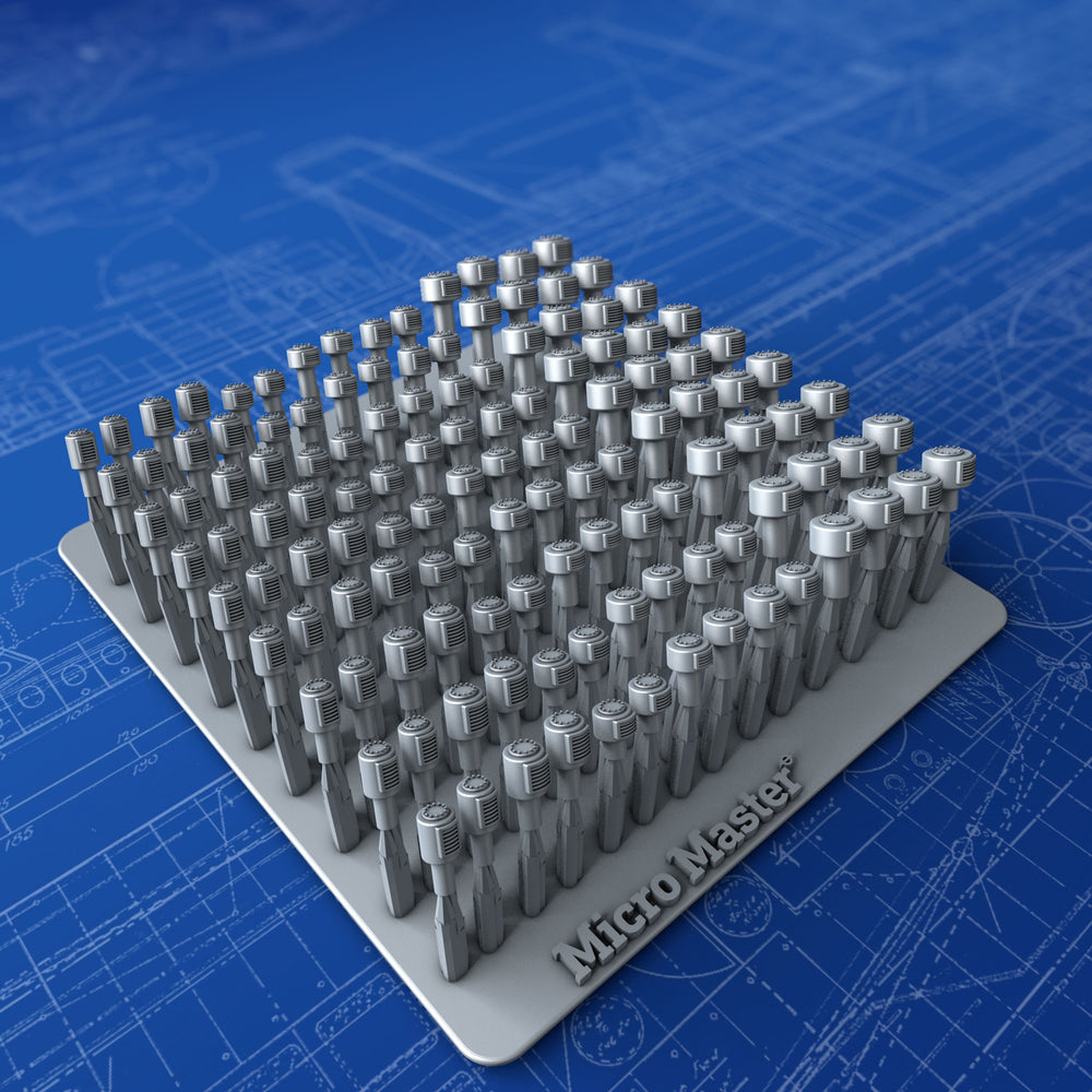 1/350 Royal Navy Small Mushroom Vents x126