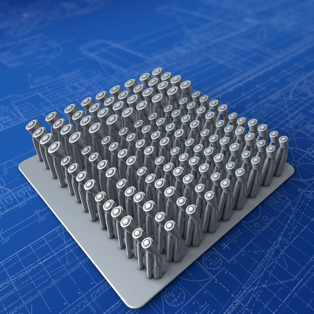 1/350 Royal Navy Small Mushroom Vents x126