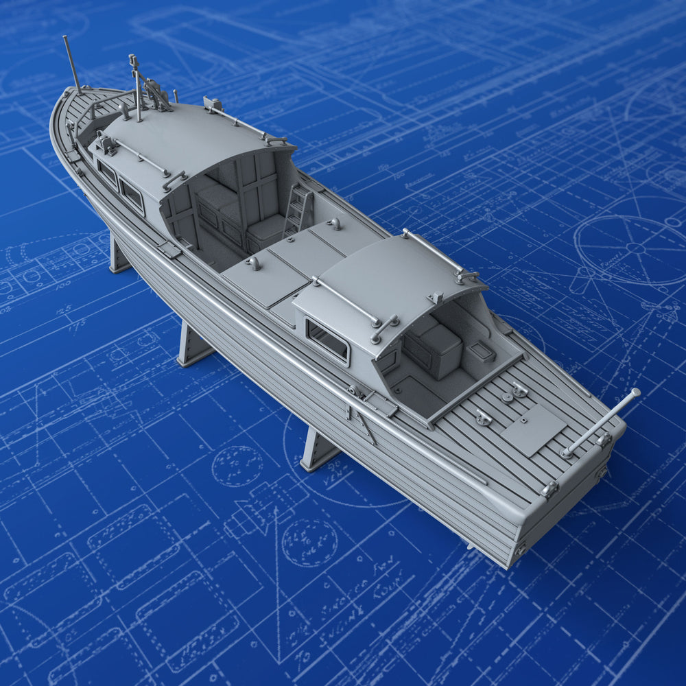 1/144 Royal Navy 35ft Fast Motor Boat