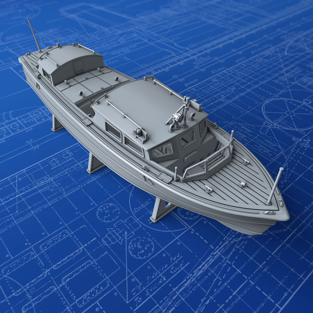 1/144 Royal Navy 35ft Fast Motor Boat