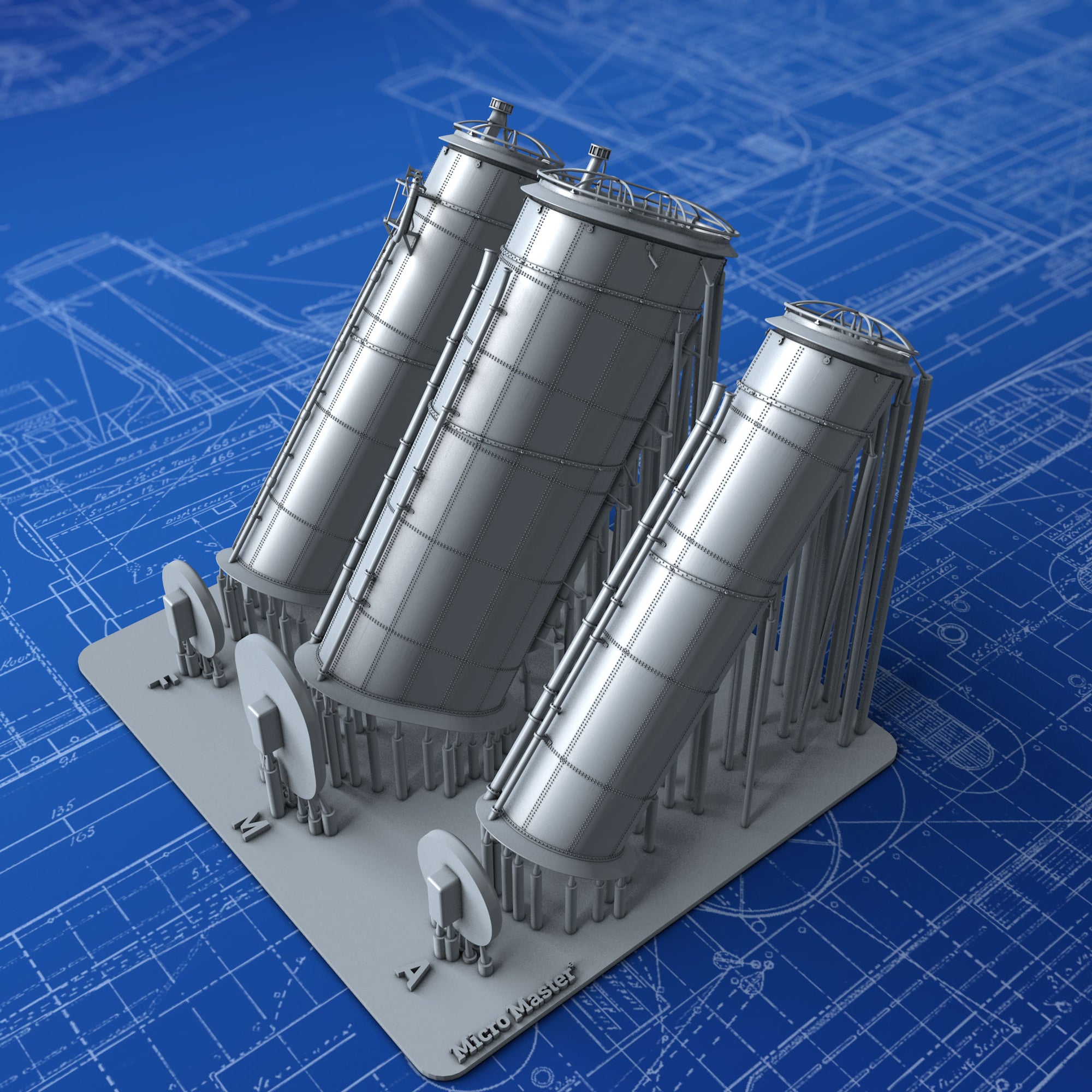 Micro Master Funnel 1/350 Royal Australian Navy HMAS Australia/Canberra Funnels – Micro ...