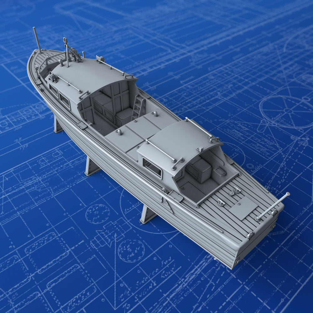 1/192 Royal Navy 35ft Fast Motor Boat