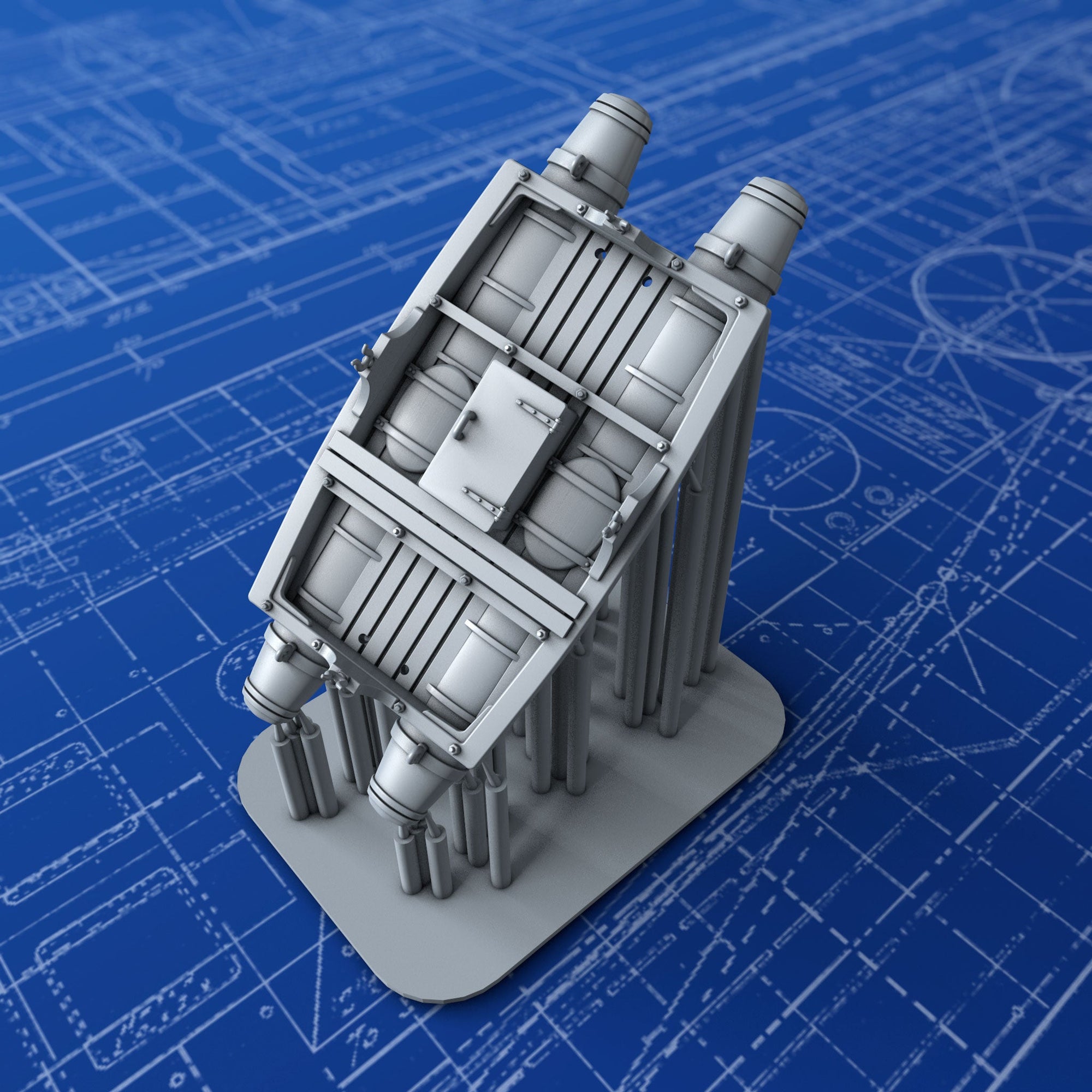 1/150 Royal Navy 10ft Working Dinghy Balsa Raft – Micro Master 3D ...