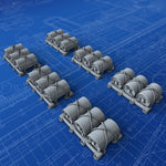 1/200 Royal Navy Ready Use MKVII Depth Charges x6