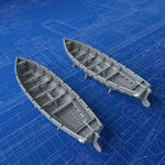 1/350 Royal Navy 32ft Life Cutters x2